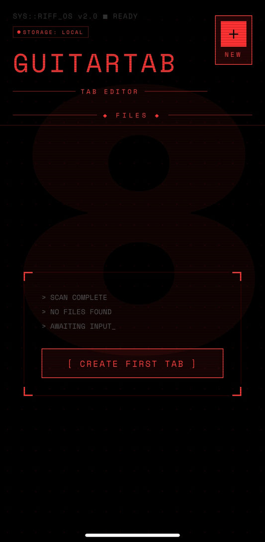 Guitar Tab-Riff Recorder